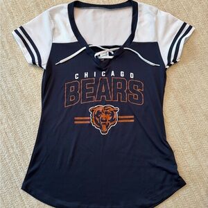 NFL Women's Navy Hoodie with White Accents